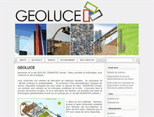Tablet Screenshot of geoluce.com